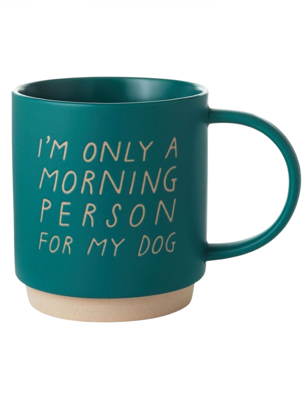 NWT Hallmark “Morning Person for My Dog” Mug, 16 oz.